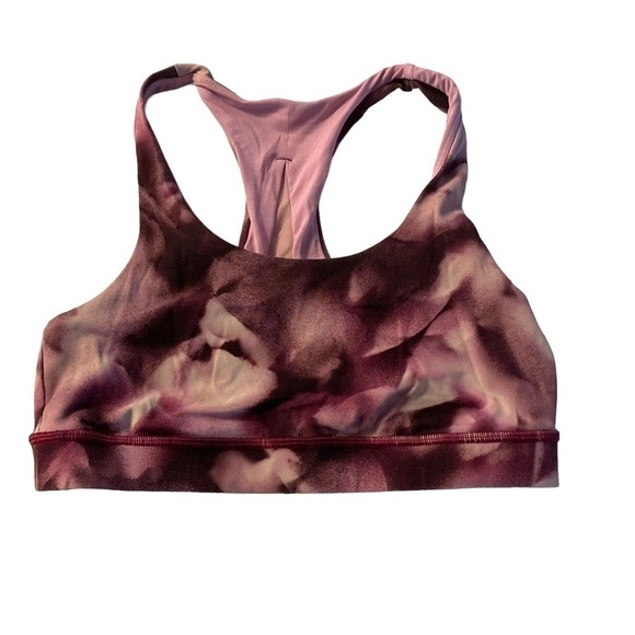 Lululemon Invigorate Bra in Purple Blush Blossom Alpine White Candy Pink size 4 - Picture 3 of 6